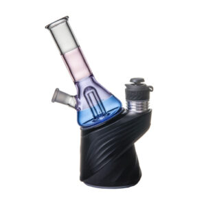 BigFun! Tricolor Puffco Peak Top in Sorbet mini beaker glass attachment