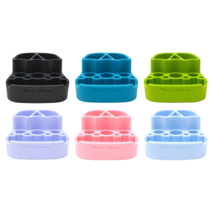 Blazy Susan Silicone Dab Station in all colors view