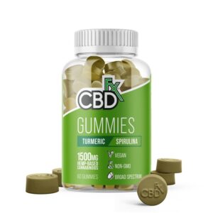 cbdfx cbd gummies turmeric spirulina 1500mg