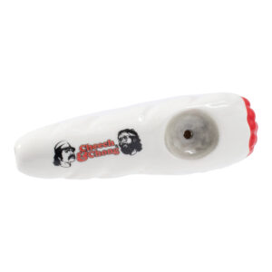 Cheech & Chong Wacky Bowlz Joint Ceramic Hand Pipe in full color view