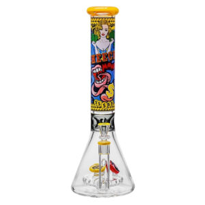 Cheech Glass Cash Out Bong in money art front view