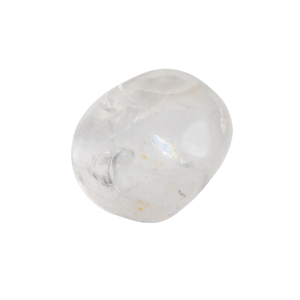 Shoppe Geo Clear Quartz Tumbled Stone polished view