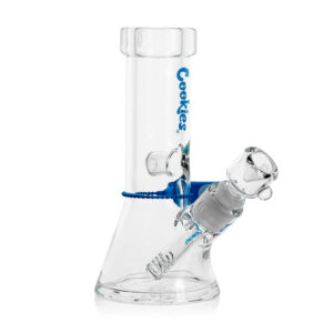 Cookies Mighty Mini Beaker Bong in Clear view