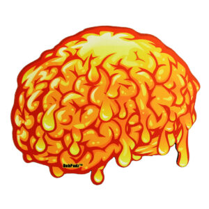 DabPadz Dab Mat Brains in 10 x 8 inch view