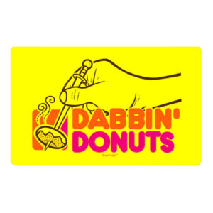DabPadz Dab Mat Dabbin Donuts in 16 x 10 inch view