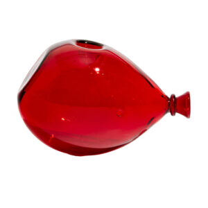 Edie Parker Balloon Glass Pipe in side view