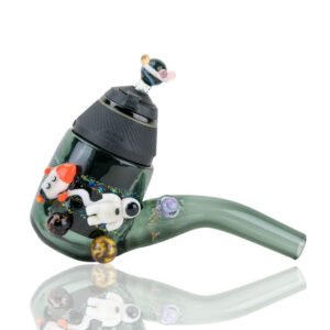 Empire Glassworks Galactic Puffco Proxy Sherlock Attachment in front view