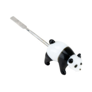 Empire Glassworks Panda Dabber in side view