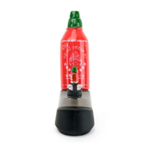 Empire Glassworks Puffco Peak Attachment Sriracha in front view