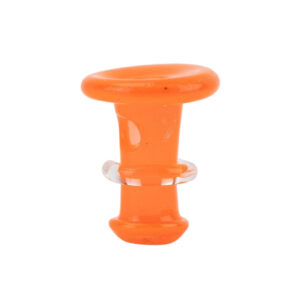 Empire Glassworks Puffco Peak & Proxy Joystick Cap in orange view