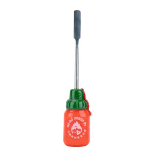 Empire Glassworks Sriracha Dabber in front view