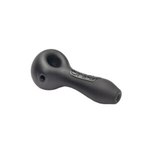 GRAV Sandblasted Spoon Pipe Black