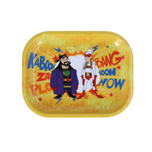 Famous Brandz Jay and Silent Bob Bluntman and Chronic Superhero Rolling Tray in Small view