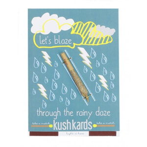 kushkards lets blaze rainy daze