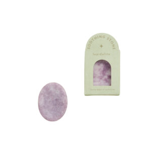 Shoppe Geo Lepidolite Soothing Stone front view
