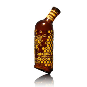 Milkyway Nectar Puffco Peak Top in Amber view