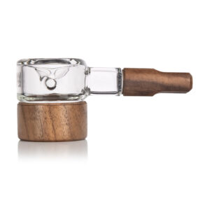 MJ Arsenal Granby Hand Pipe side view with black walnut wood accents