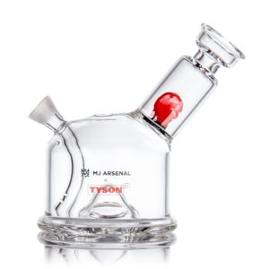 MJ Arsenal x Tyson 2.0 Punch-Out Cone Bubbler front view