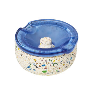 NWTN Home Symi Ashtray in Maritime Blue view