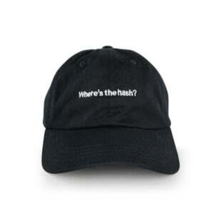 Puffco Where's the Hash? Hat front view