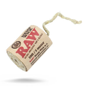 RAW Hemp Wick in 10ft view