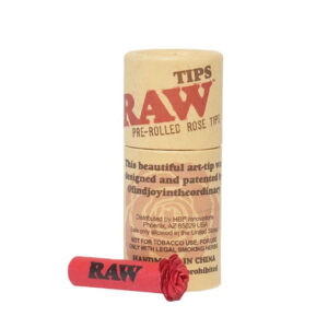 RAW Pre-Rolled Rose Tip in Red view