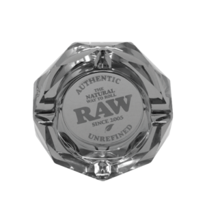 raw prism glass ashtray darkside