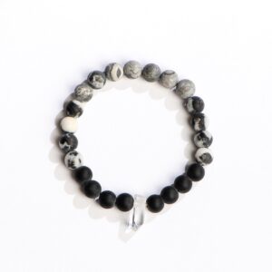shoppe geo energy guidance strength gemstone bracelet
