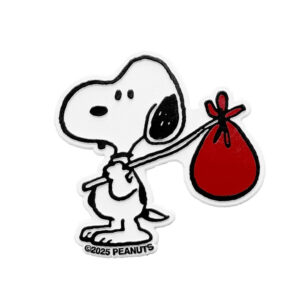 Three Potato Four Peanuts Snoopy Nomad Fridge Magnet front view